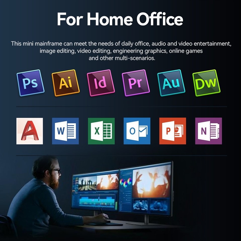 AMD Ryzen 7 7840HS Gaming PC With DDR5 64G