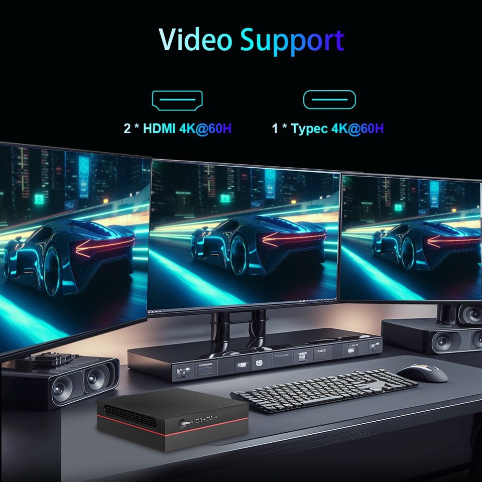 Intel Core I7 13620H Gaming PC With GTX 1060